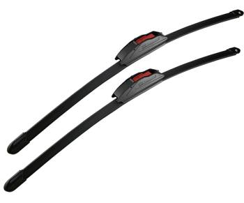Fit SMART Fortwo Coupe (450) Feb.2004-Mar.2007 Front Flat Aero Wiper Blades 
