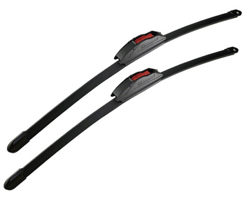 Front & Rear kit of Aero Flat Wiper Blades fit LAND ROVER Defender 110 Aug.1990 ->  
