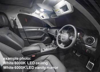 Interior Light LED replacement kit for Toyota RAV4 2009 -> 6pcs pure white 6000K