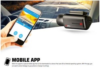 XBLITZ S4 Car Camera DVR Video Recorder Mobile App G-Sensor Dashcam