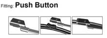 Front & Rear kit of Aero Flat Wiper Blades fit AUDI Q3 (8UB) Jun.2011->