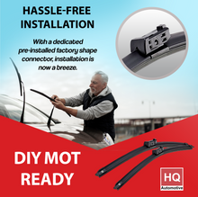 Fit AUDI S5 Coupe (8T3) Nov.2007-> Front Flat Aero Wiper Blades